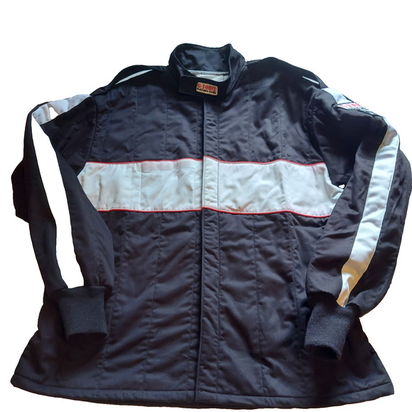 G-FORCE GF505 Racing Driving Jacket & Pants XL Black Triple-Layer 4385XLGBK 4386 - Picture 2 of 14